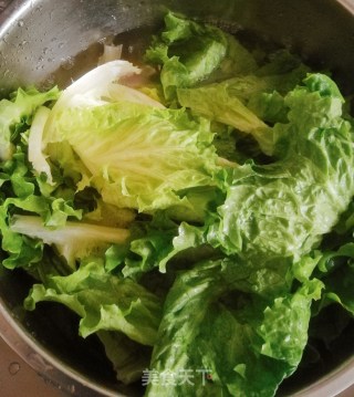 蒜蓉生菜的做法步骤：1