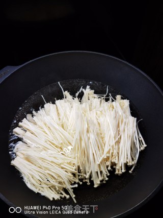 凉拌金针菇的做法步骤：4