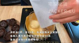 巧克力迷你挞，满口黄油香气浓郁，牵引着味蕾，让人想咬一口。的做法步骤：15