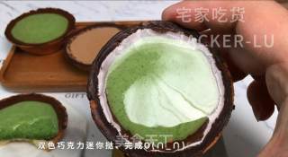 巧克力迷你挞，满口黄油香气浓郁，牵引着味蕾，让人想咬一口。的做法步骤：25