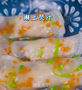 水晶萝卜卷的做法步骤：10