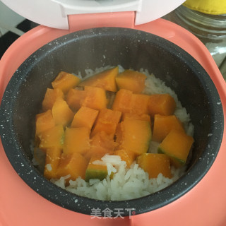 低脂南瓜饭的做法步骤：6