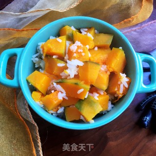 低脂南瓜饭的做法步骤：8