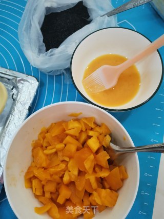 芒果蛋挞酥的做法步骤：2