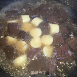 鸭血豆腐汤的做法步骤：8