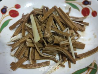 香葱拌豆皮的做法步骤：5