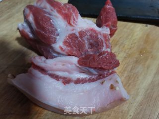 香芋丝蒸肉末的做法步骤：1