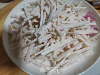 香芋丝蒸肉末的做法步骤：6