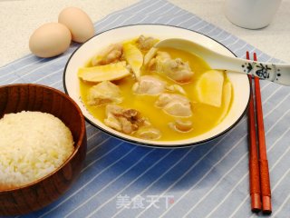 年夜饭新年菜（十三）～火锅底料只需3步秒变港味金汤炖鸡的做法步骤：8