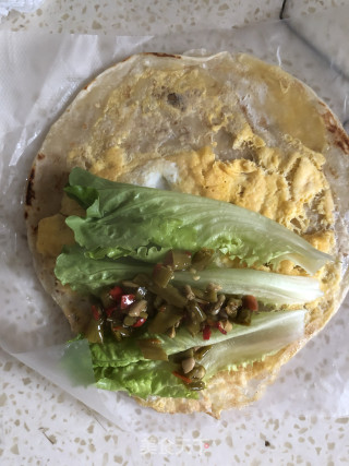 酸豆角卷的做法步骤：5