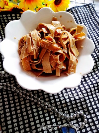 麻油泡豆腐皮的做法步骤：6