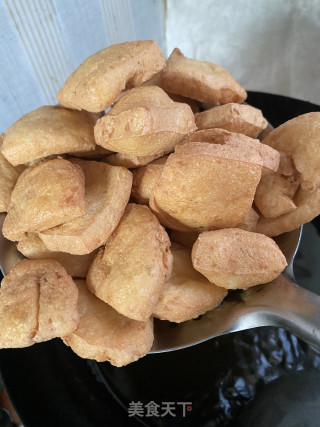 简易版油炸臭豆腐的做法步骤：17