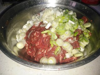 牛肉葱馅煎饺的做法步骤：4