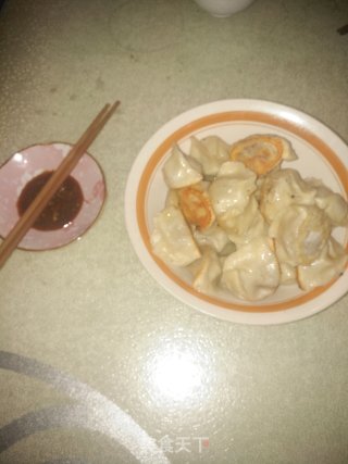 牛肉葱馅煎饺的做法步骤：18