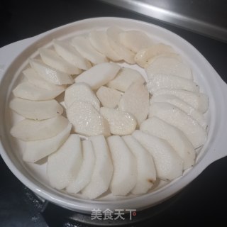 剁椒肉末蒸山药的做法步骤：4