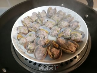 年夜饭新年菜（十四）花蛤酿肉的做法步骤：5