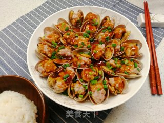 年夜饭新年菜（十四）花蛤酿肉的做法步骤：8