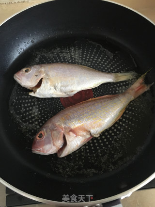 香煎黄花鱼的做法步骤：5