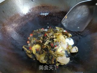 酸菜鱼片的做法步骤：5