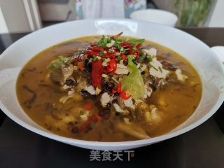 酸菜鱼片的做法步骤：11
