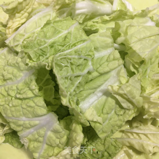 高汤白菜丸子汤的做法步骤：3