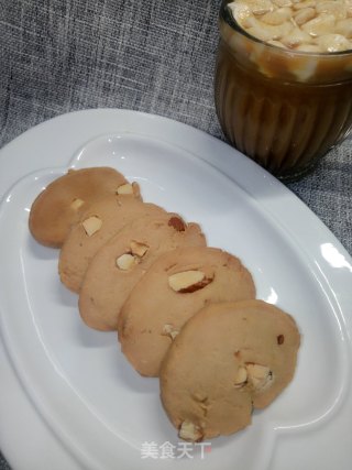 手工咖啡杏仁饼干的做法步骤：16