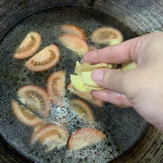 番茄鱼头汤的做法步骤：6