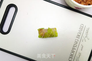 翡翠白菜卷的做法步骤：8