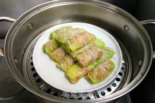 翡翠白菜卷的做法步骤：9