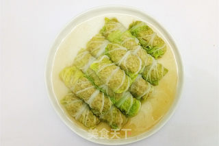 翡翠白菜卷的做法步骤：10