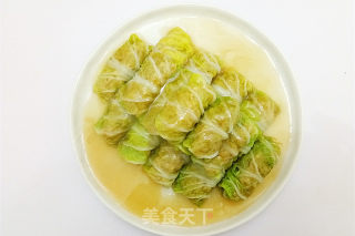 翡翠白菜卷的做法步骤：12