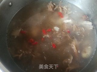 鸡油菌排骨汤的做法步骤：14