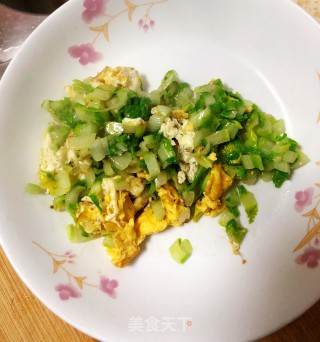 白菜炒蛋的做法步骤：4