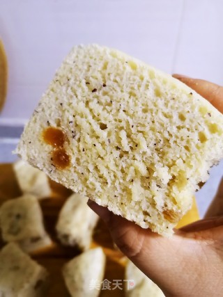 豆渣葡萄干发糕的做法步骤：12
