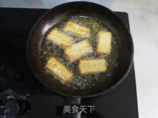 年夜菜干煎带鱼❤️（不腥少油）干炸带鱼做法简单❤️宴客菜的做法步骤：6