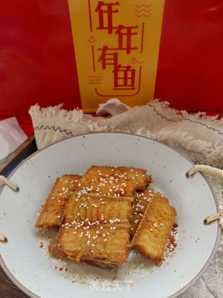 年夜菜干煎带鱼❤️（不腥少油）干炸带鱼做法简单❤️宴客菜的做法步骤：8