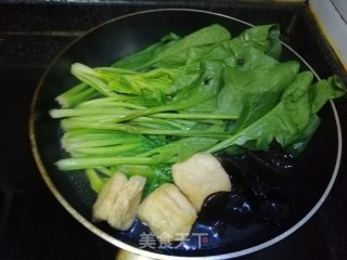 素菜豆皮卷的做法步骤：3
