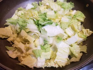 白菜粉丝炖豆腐的做法步骤：8