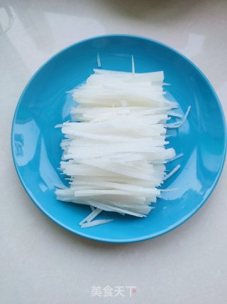 萝卜丝煎蛋汤的做法步骤：3
