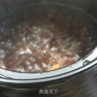 黑豆红豆糯米稀饭的做法步骤：8
