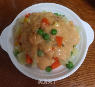 土豆沙拉的做法步骤：7