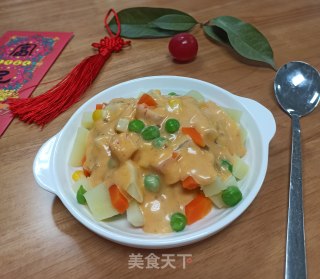 土豆沙拉的做法步骤：8