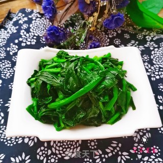 拌菠菜的做法步骤：5