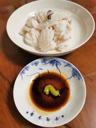 白灼墨鱼的做法步骤：9