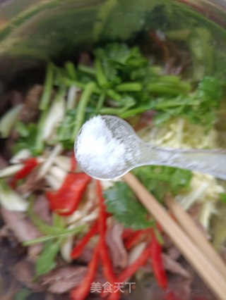 “白菜”白菜拌鹅腿的做法步骤：6