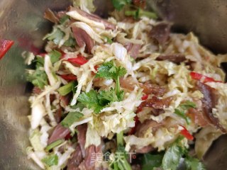 “白菜”白菜拌鹅腿的做法步骤：9