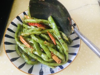 干煸四季豆的做法步骤：10