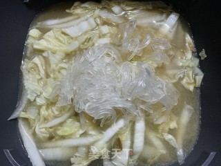 酸汤白菜粉丝汤的做法步骤：8