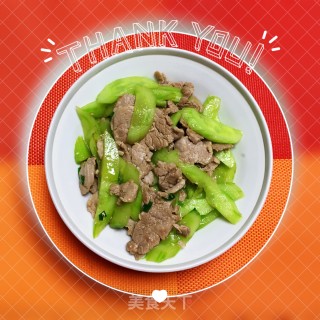 黄瓜炒肉片的做法步骤：11