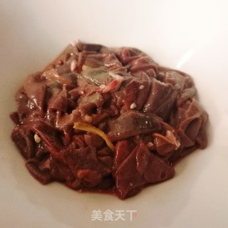 爆炒猪肝的做法步骤：2